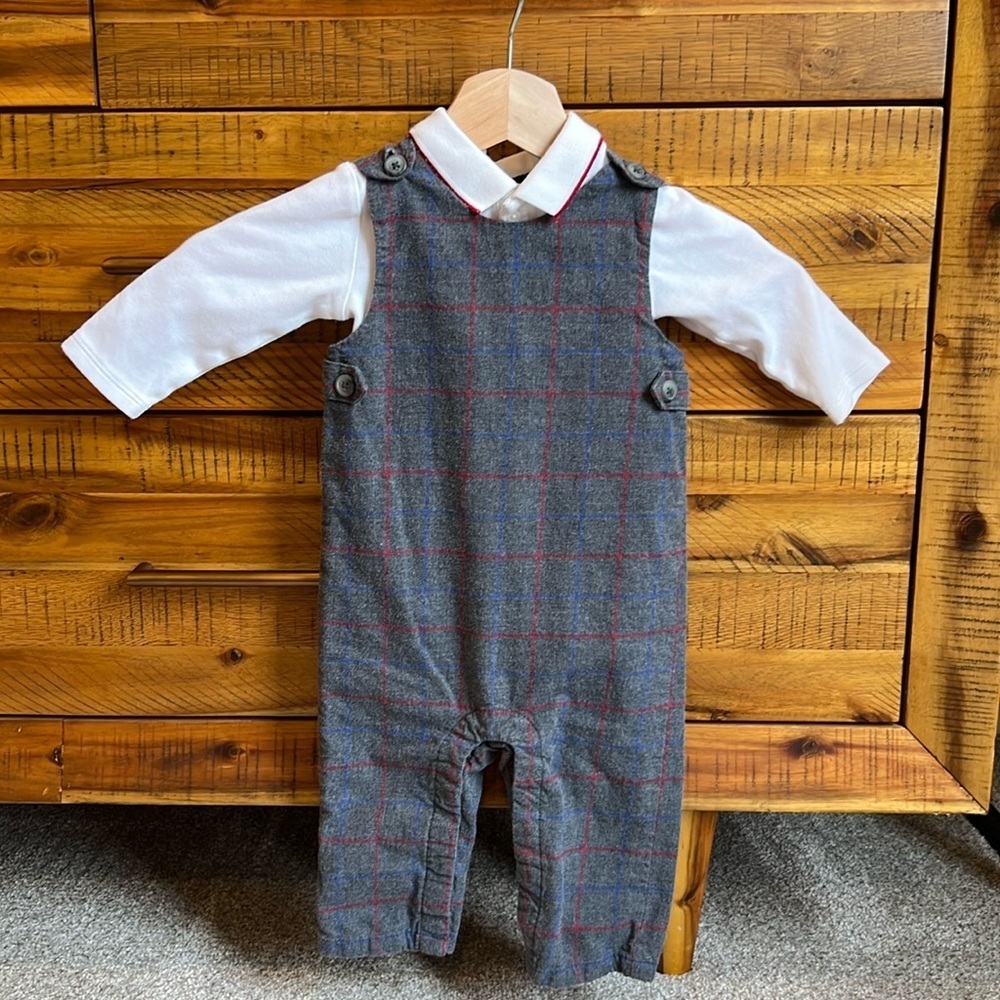 Janie & Jack Baby Boys Outfit Jumper & Long Sleeve Shirt